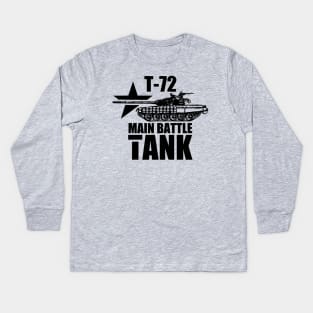 T-72 Tank Kids Long Sleeve T-Shirt